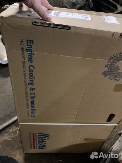 Радиатор кондиционера touareg