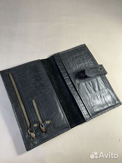 Кошелек мужской кожаный ручной работы