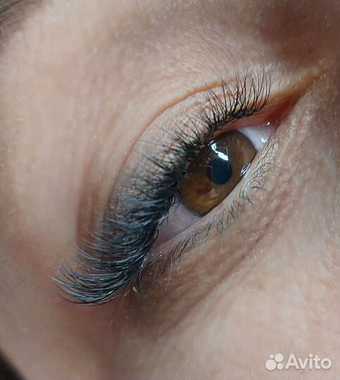 Наращивание ресниц на дому