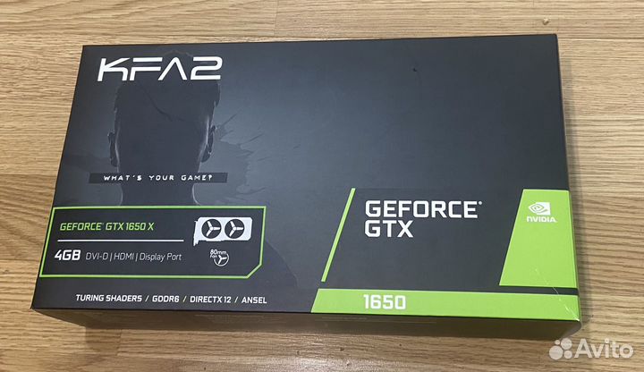 Видеокарта KFA2 GeForce GTX 1650x 4Гб