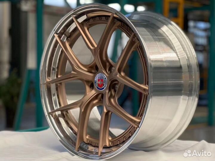 Кованные диски R21 2х составные HRE BMW M / AMG