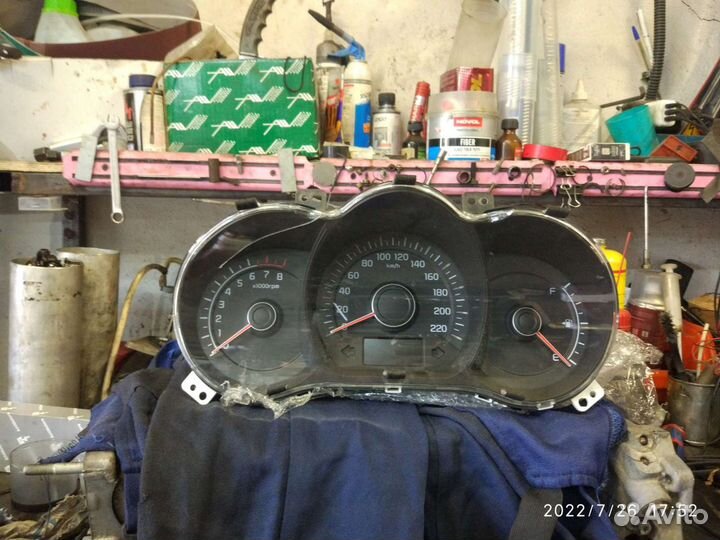 Приборная панель kia rio 3