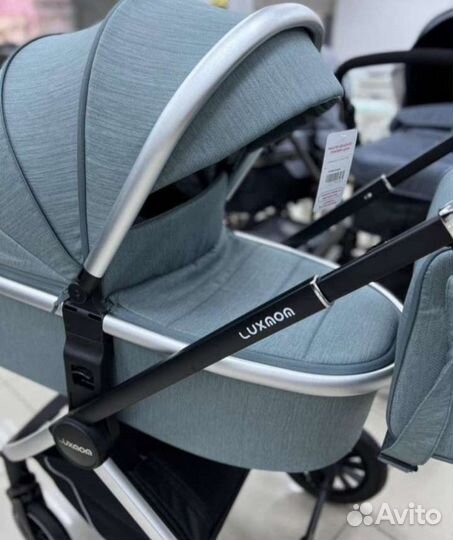 Коляска 2в1 Новая Качество (олива)