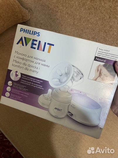 Молокоотсос электрический philips avent