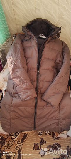 Пуховик зимний для девочки