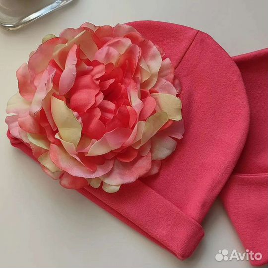 Шапка+снуд на девочку