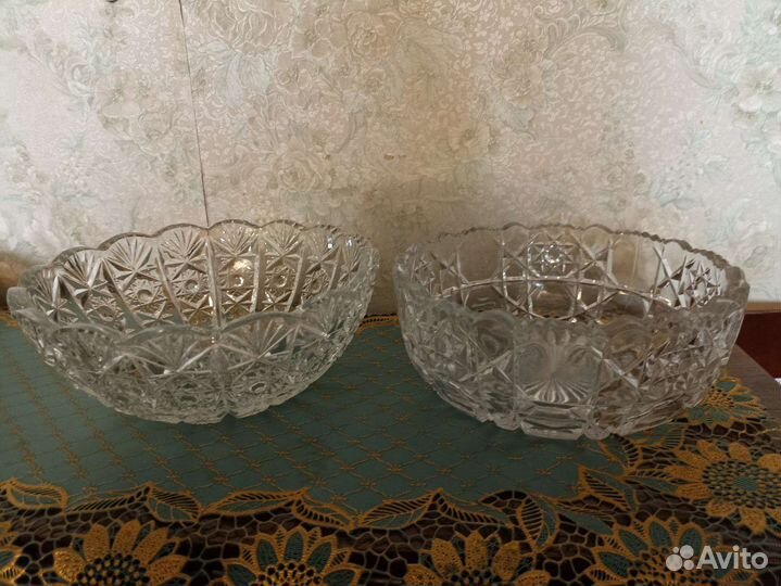 Ваза хрустальная СССР