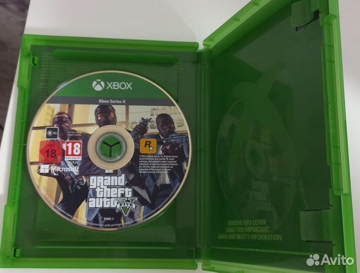 Игра для Xbox Series X GTA 5