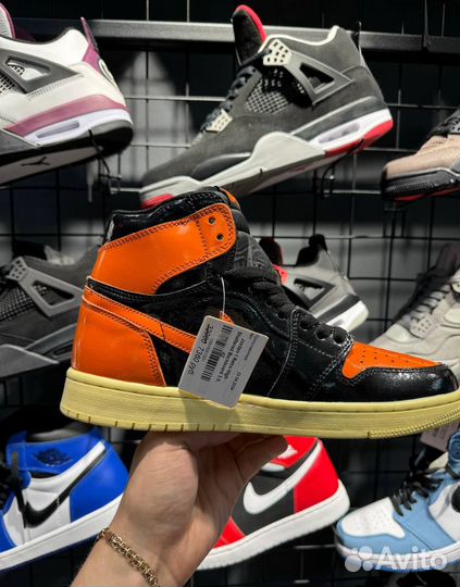 Кроссовки Air Jordan1 Shattered Backboard (Арт.805