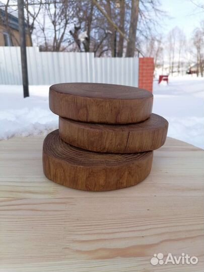 Подставка под горячее дерево