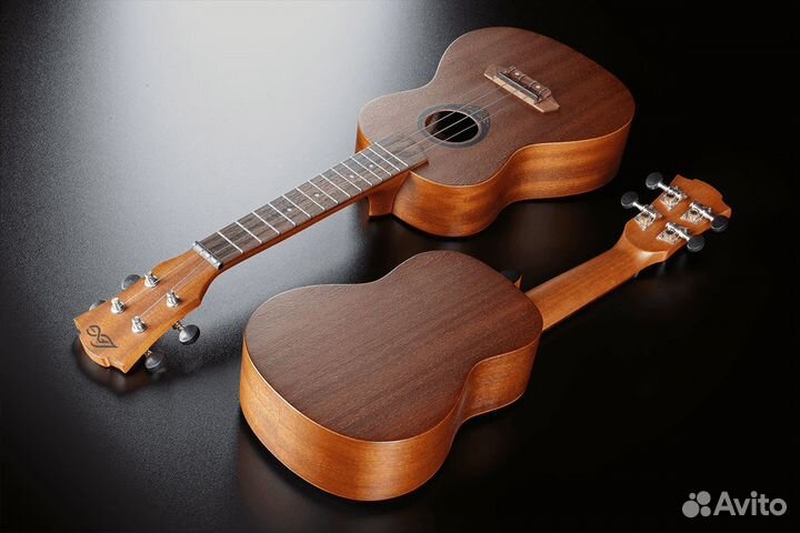 Укулеле концерт LAG + Аксессуары