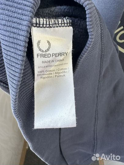 Свитшот Fred Perry