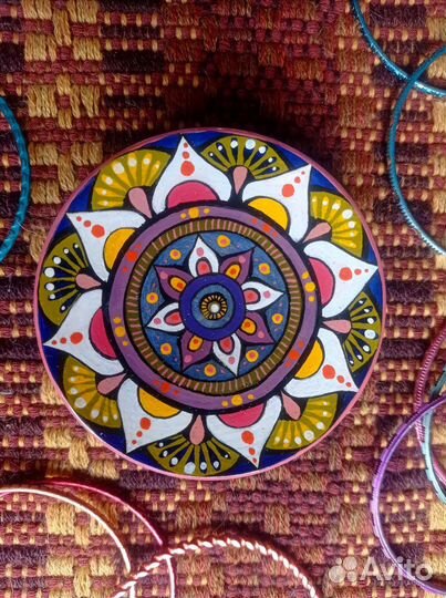 Тарелка ручная роспись