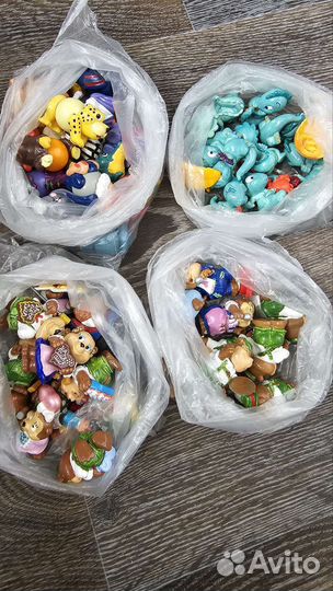 Игрушки из киндер сюрпризов