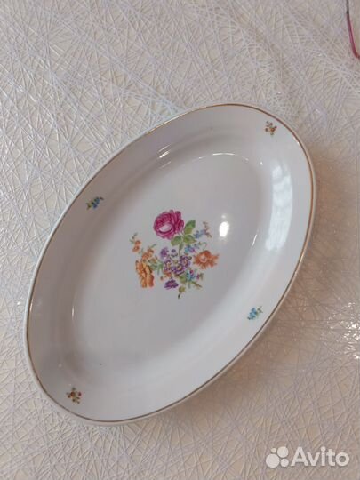 Блюдо большое времён СССР