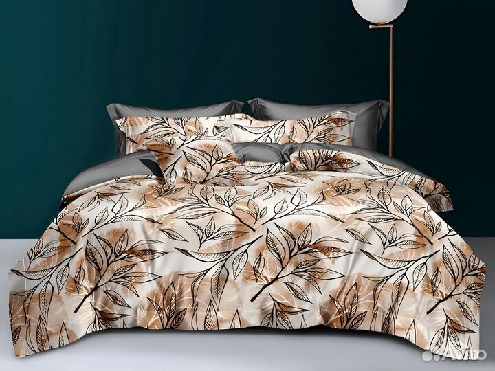 Комплект постельного белья евро хлопок