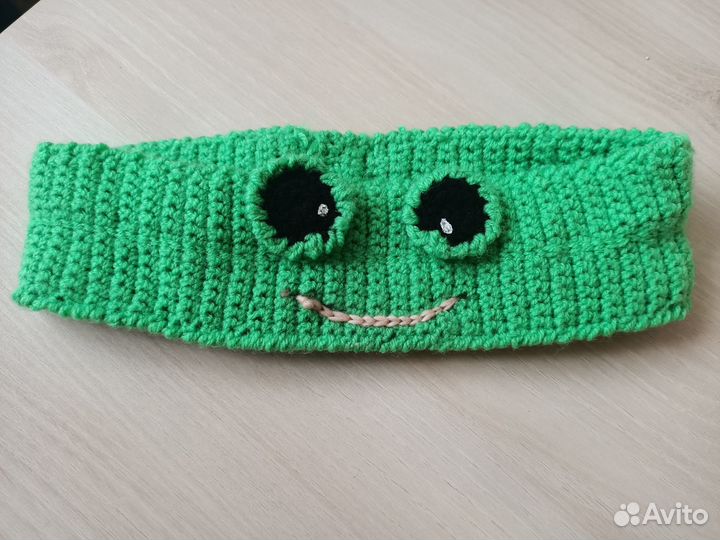 Повязка на голову Лягушка