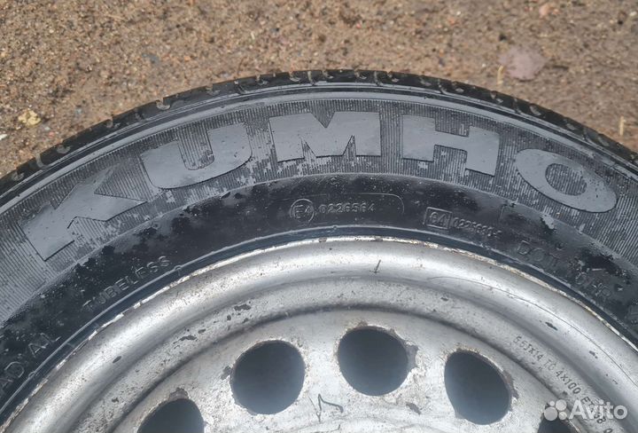 Летнее колесо Kumho на Opel R14