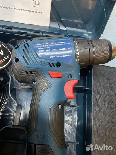 Бесщеточный Шуруповерт bosch gsr 12v 30