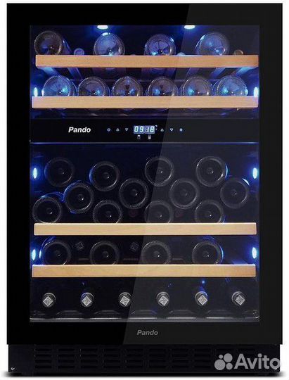 Встраиваемый винный шкаф Pando pvmbp 60-45CRR