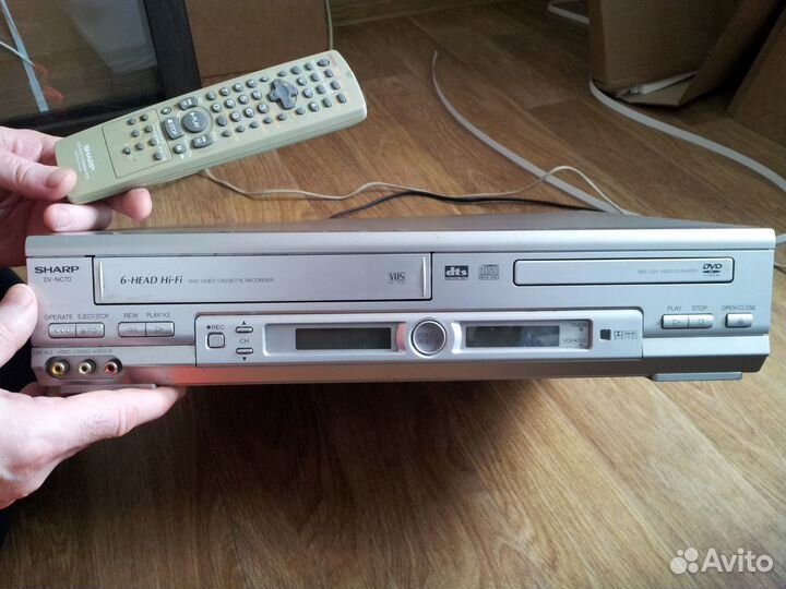 Видеомагнитофон sharp DV-NC70