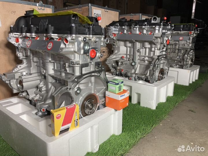 Новый двигатель 1.6 новый Hyundai Solaris G4FC