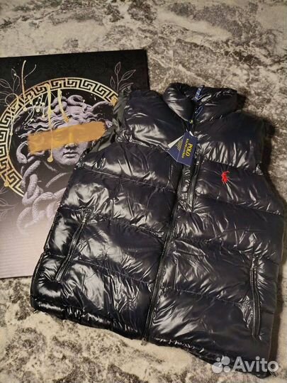 Жилетка мужская Polo ralph lauren глянцевая
