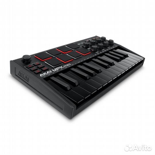 Компактная midi-клавиатура Akai MPK Mini MK3 Black