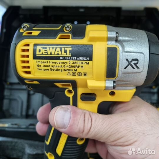 Набор Dewalt 2в1 21V Гайковерт+болгарка, 2 аккумул