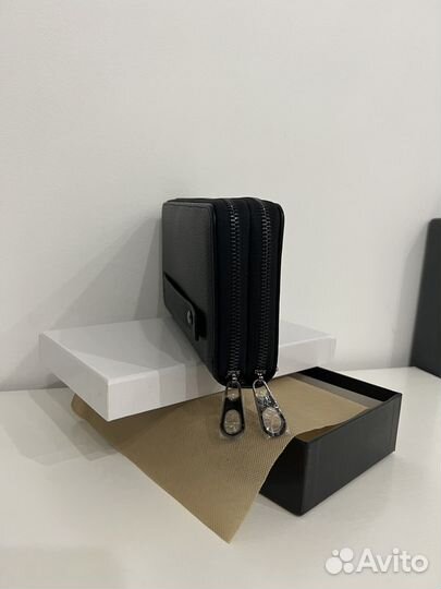 Портмоне мужское новое в подарочной упаковке