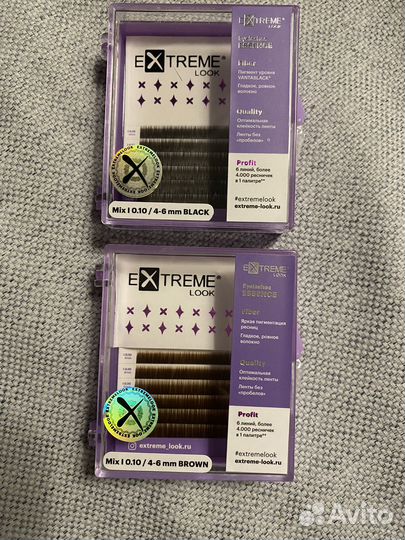 Волоски (реснички) для наращивания/LED наращивания