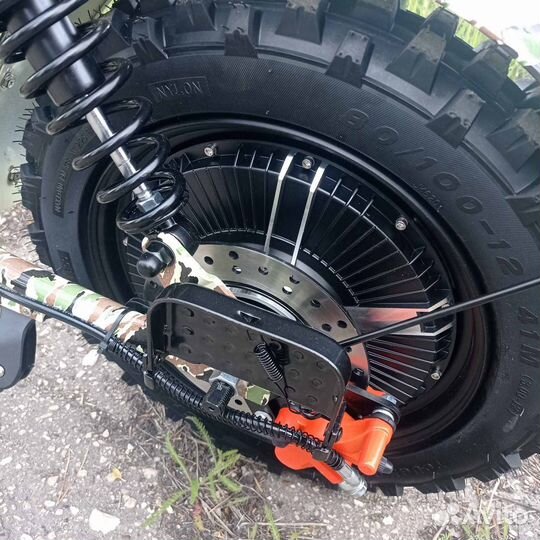 Электровелосипед монстр wenbox