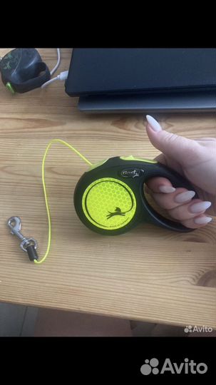 Поводок рулетка для собак flexi