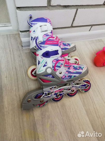 Ролики раздвижные 28-31 размер