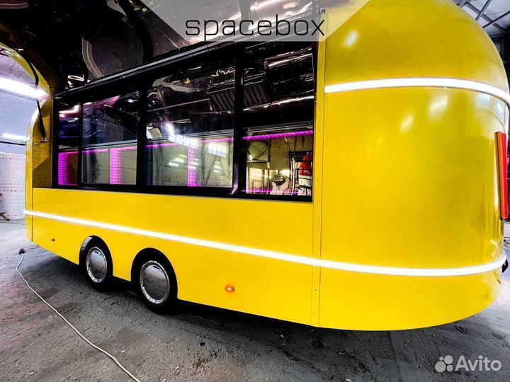 Фудтрак, Торговый павильон