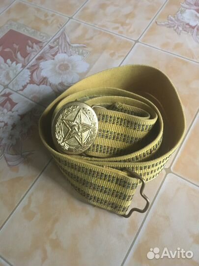 Ремень военный парадный