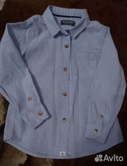 Рубашка стильная праздничная Reserved 104