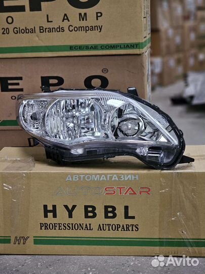 Фара toyota corolla 150