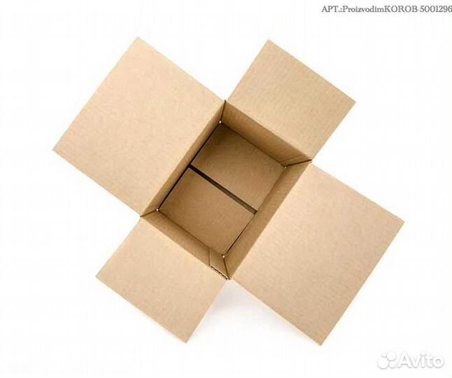 Производство картонных коробок 365х365х365 и др