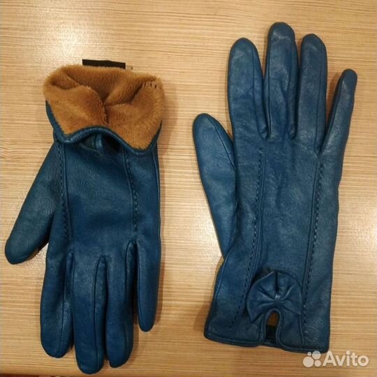 Перчатки из экокожи