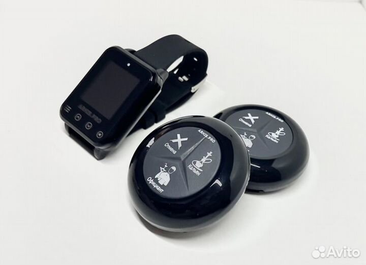 Кнопка вызова официанта Премиум и часы Элит