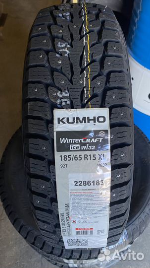 Kumho WinterCraft Ice Wi32 185/65 R15 92T