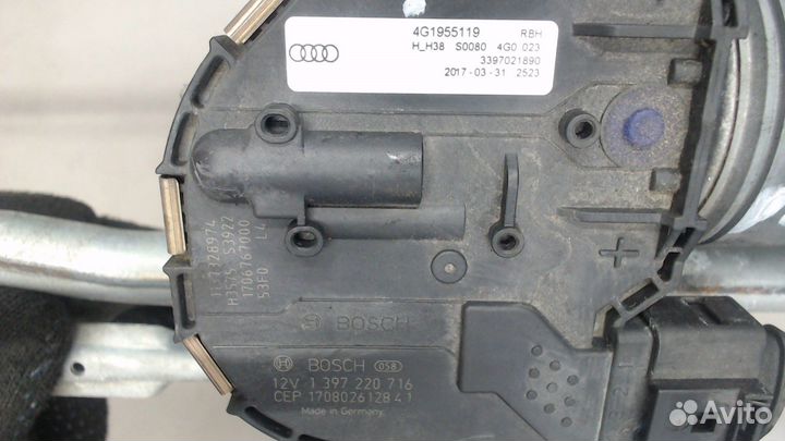 Механизм стеклоочистителя Audi A6 (C7), 2017