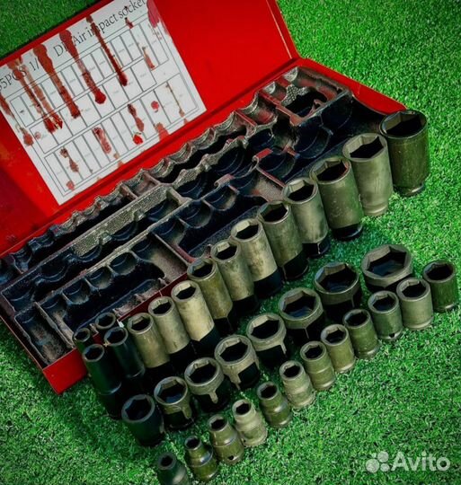 Набор ударных головок для гайковерта