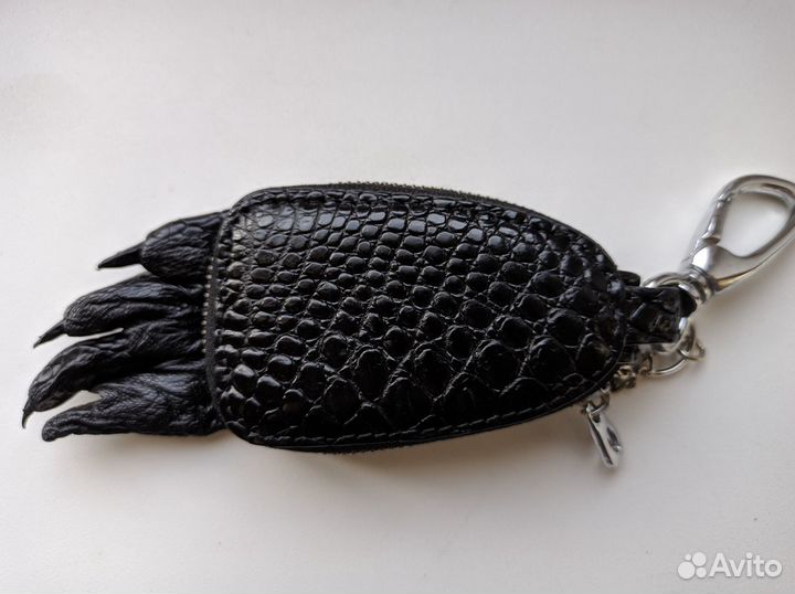 Чехол для ключей из натуральной кожи крокодила