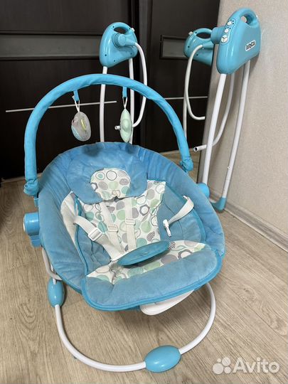 Детские качели шезлонг