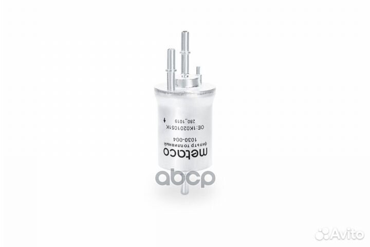 Фильтр топливный golf V (2004) 1030-004 metaco