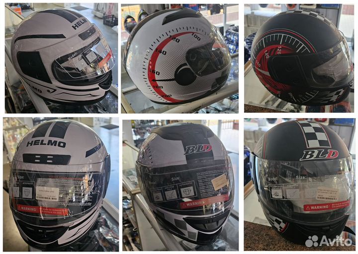 Мотошлем шлем кроссовый дорожный эндуро открытый