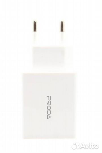 Зарядное устройство 3A, 2 USB ProDA PD-A28 (QC3.0)
