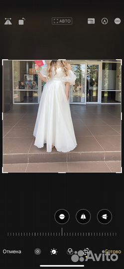 Вечернее платье одевалось один раз на выпускной